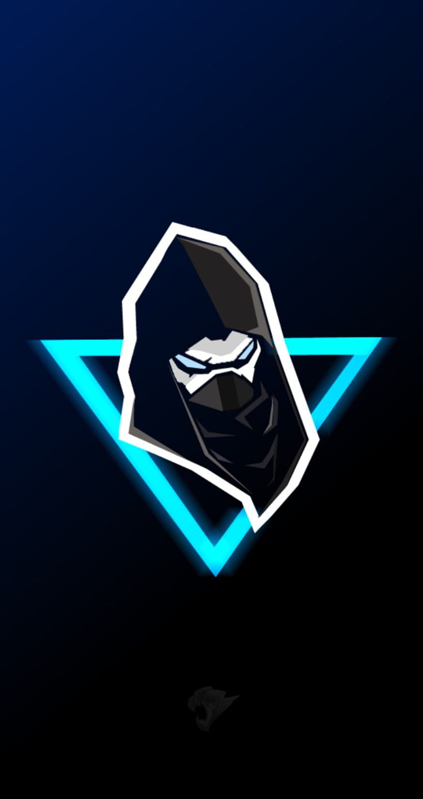 Logo maskotki Enforcer, fortnite, zespół gier Tapeta na telefon HD