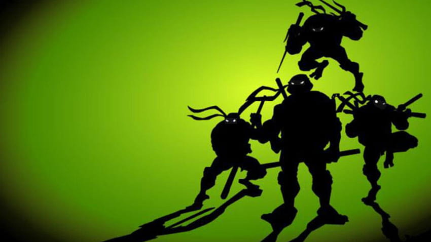 Ninja Turtle Theme Backgrounds, ninja silhouette HD wallpaper
