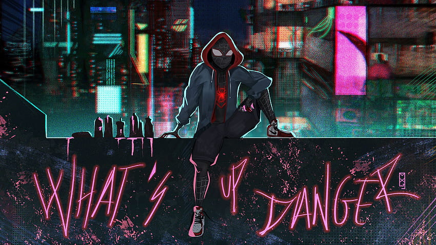 Spider Verse What Up Danger, what Up Danger HD тапет