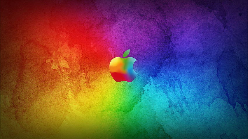 Grup Macbook keren, latar belakang logo apel keren Wallpaper HD