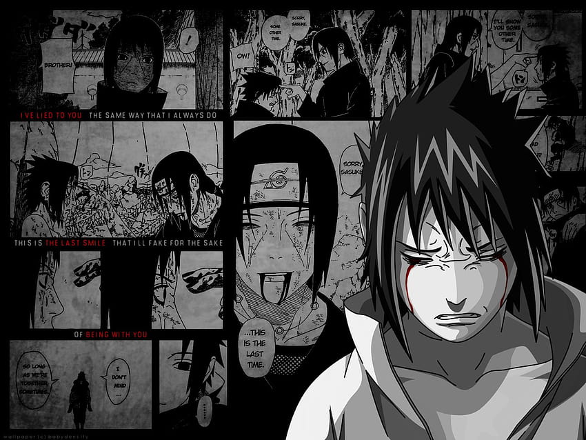 Naruto : The Last Time, itachi sad HD wallpaper
