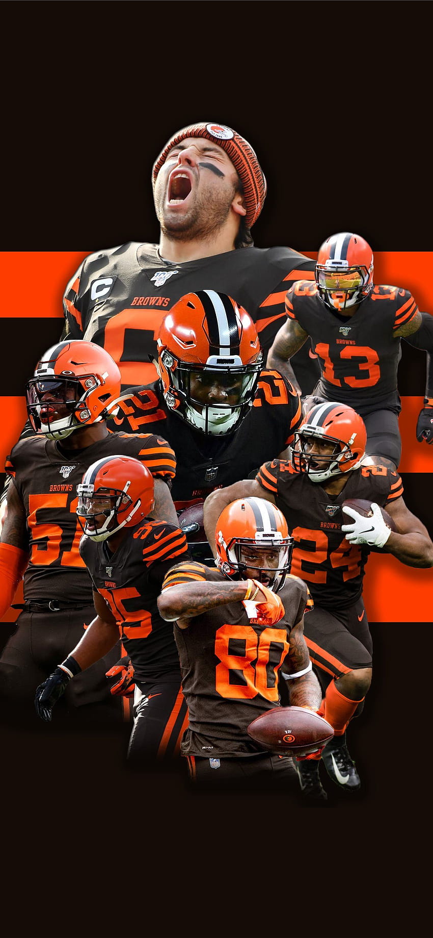 Best Cleveland browns iPhone, cleveland browns phone HD phone wallpaper
