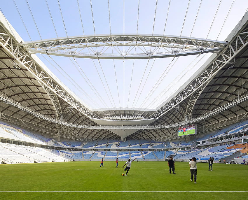 Zaha Hadid Architects Completes This Majestic Stadium for Qatar's 2022 World  Cup, qatar stadiums 2022 HD wallpaper | Pxfuel