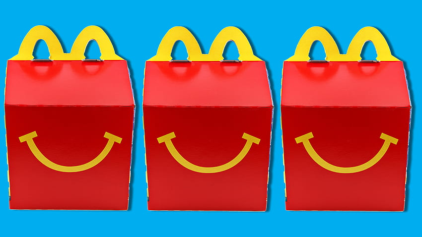 McDonald's nouvelle boîte de jus de pomme Happy Meal Fond d'écran HD