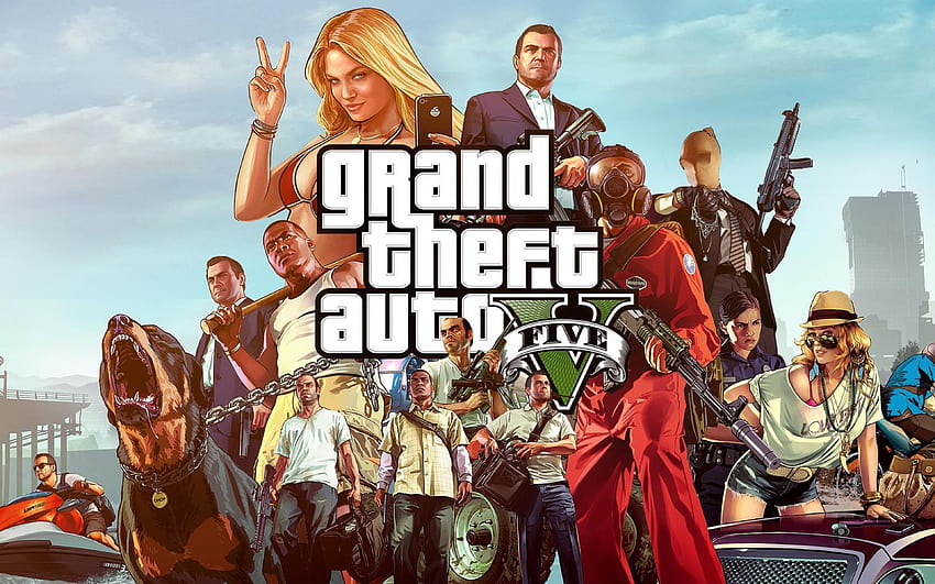 Grand Theft Auto, gta5 animesi HD duvar kağıdı