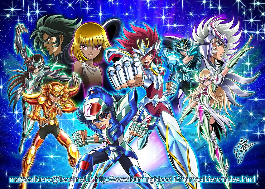 Saint Seiya Omega Phone Wallpaper by EarthyD - Mobile Abyss