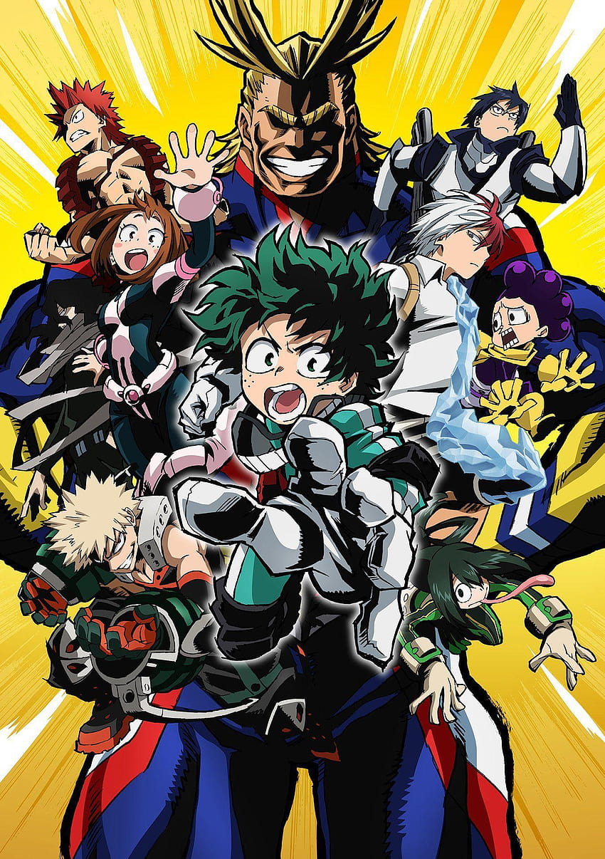 Pin On Anime, Aesthetic Bnha Ps4 Hd Phone Wallpaper 