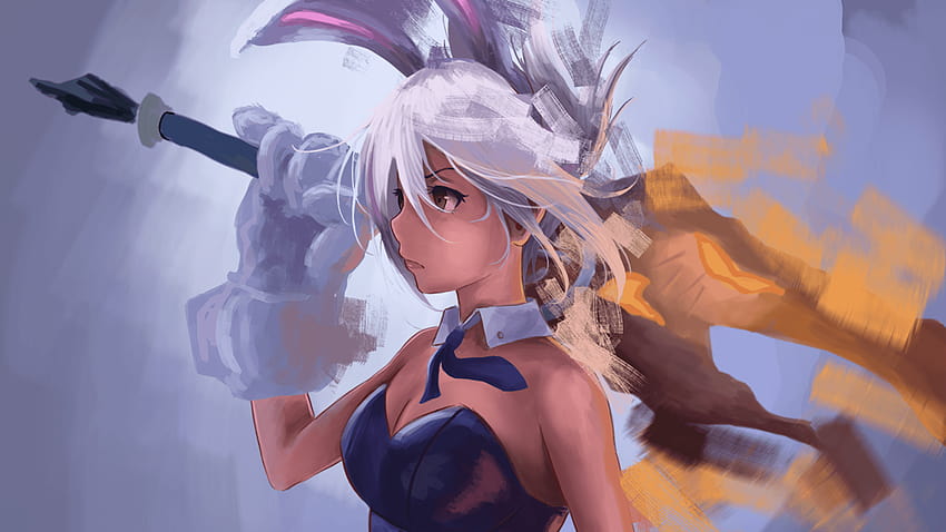 Dawnbringer Riven (skin wallpapers FullHD) [Artist: Gudatou] - League of  Legends - Waifu Clan [anime pics & digital art]