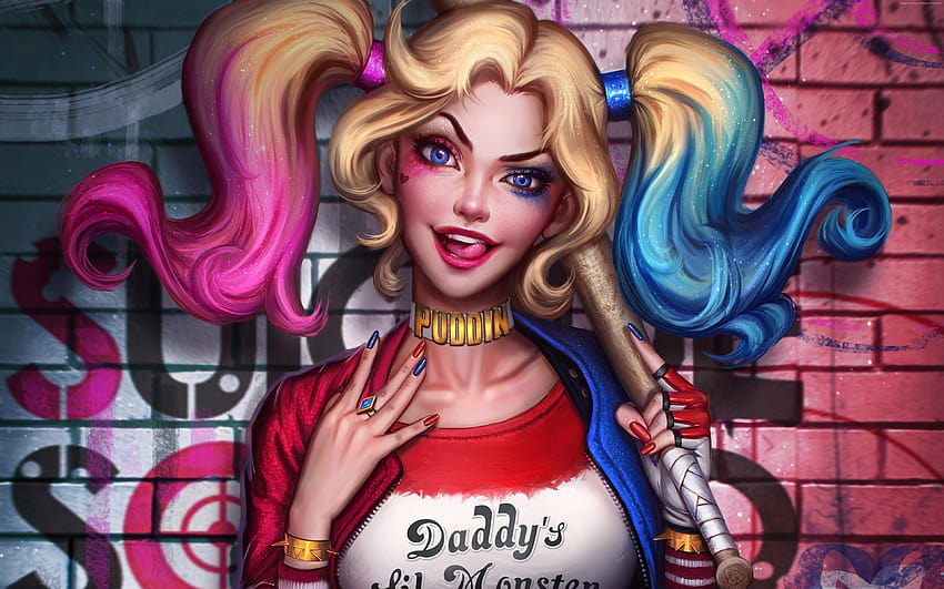 harley for your or mobile screen, harley quinn HD wallpaper