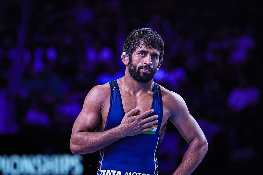 Bajrang Punia Profile Tokyo Olympics 2021 Know Your Olympian Wrestling Stats recent results qualification HD wallpaper