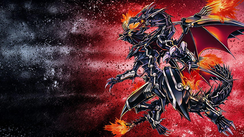 Red Eyes Black Dragon, red eyes b dragon HD wallpaper