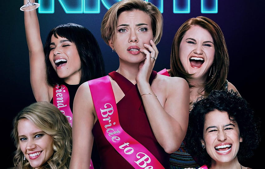 Scarlett Johansson, cinema, girl, woman, pink, ilana glazer HD wallpaper
