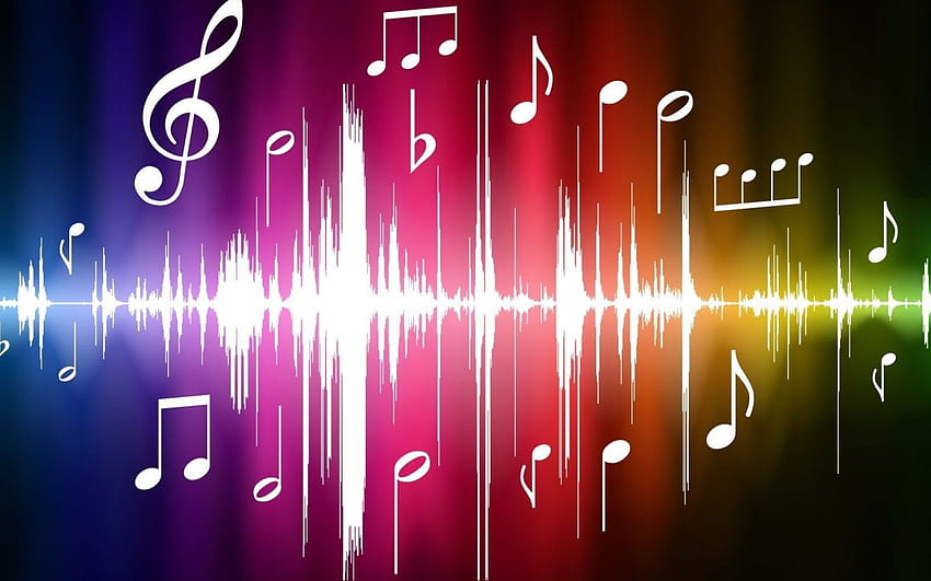 : Miłośnik muzyki, symbol muzyki Tapeta HD