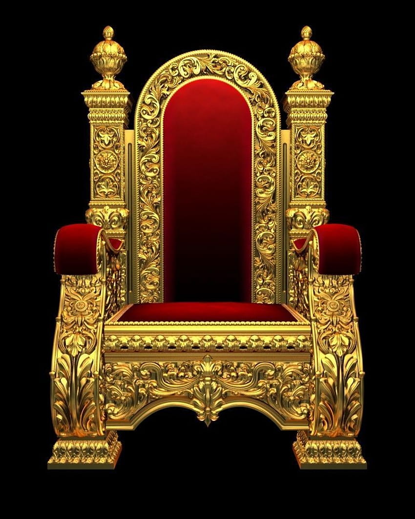 Кралски стол, кралски стол HD тапет за телефон