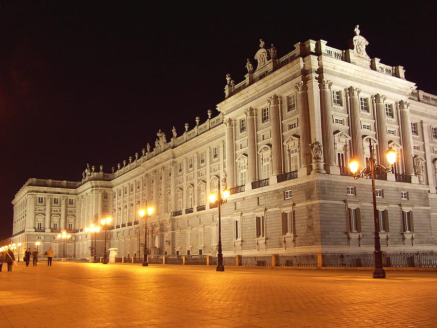The Royal Palace of Madrid HD wallpaper
