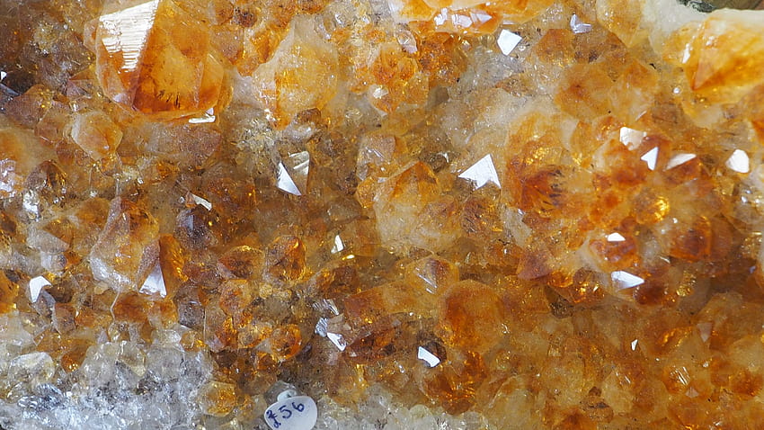 stock of citrine, crystal, crystalline HD wallpaper