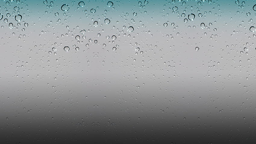 5 iOS Water Droplet HD wallpaper
