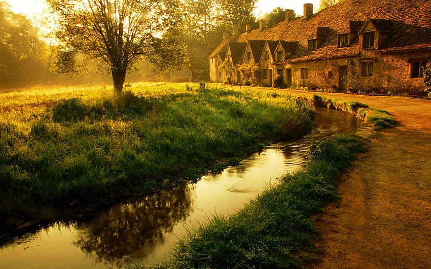 English Countryside, british countryside HD wallpaper
