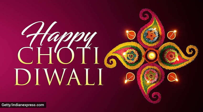 Frohes Diwali 2020: Deepavali-Wünsche, Zitate, Status, Nachrichten, GIF-er, Grußkarten, Naraka Chaturdashi HD-Hintergrundbild