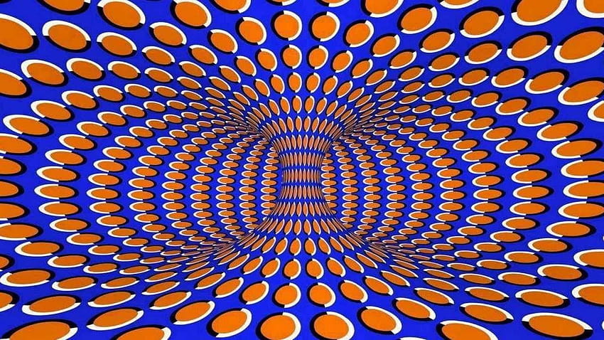 Illusione ottica in movimento, illusioni ottiche Sfondo HD