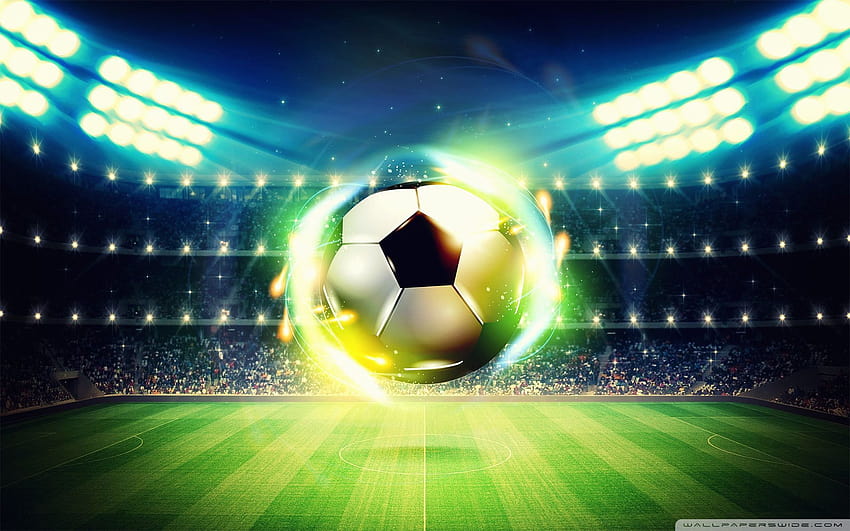 Bola de futebol, futebol legal papel de parede HD