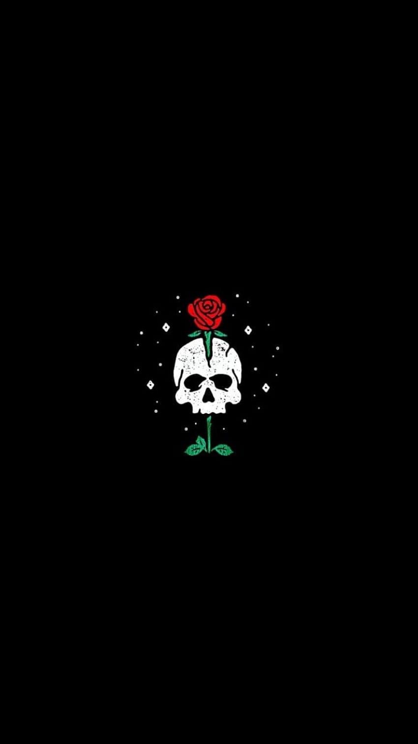 ボード「Walpaper, skull and roses」のピン HD電話の壁紙