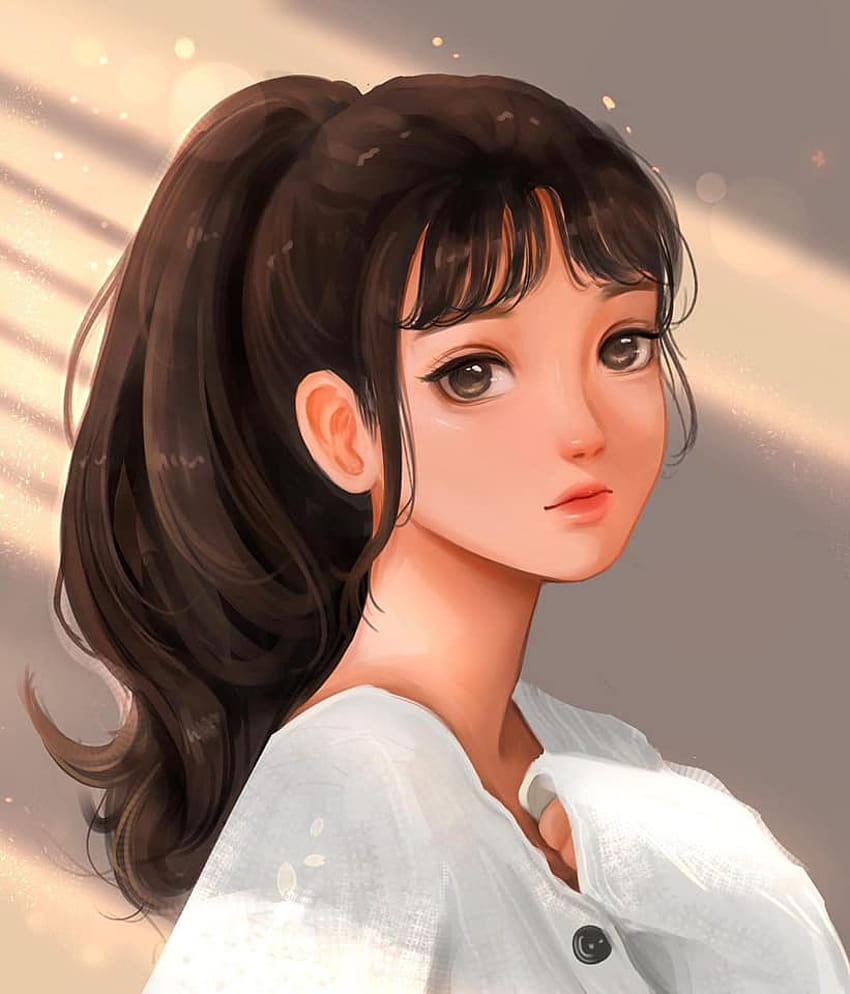 ArtStation - 2D Digital Paint of Anime Character