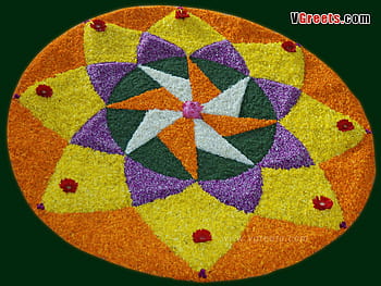Onam Pookkalam  Onam Pookalam Designs Onam Flower Decoration