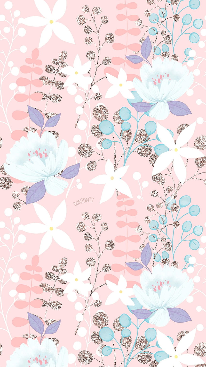 Flower backgrounds ...pinterest.es, spring pastel HD phone wallpaper