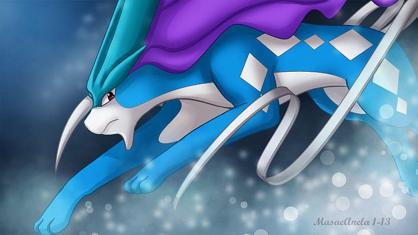 Suicune by Masae HD wallpaper