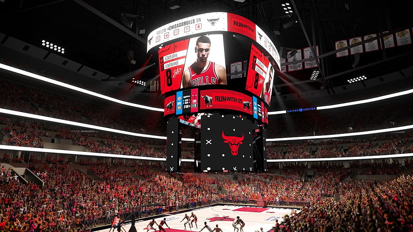 A new scoreboard is coming to the United Center. It will have the largest high HD wallpaper