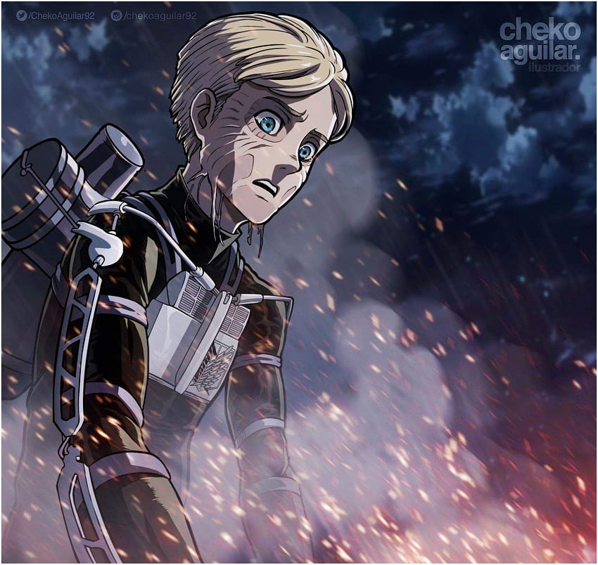 CharlieCarls1 bei ✦ Attack on Titan/Shingeki no kyojin ✦, armin s4 HD-Hintergrundbild