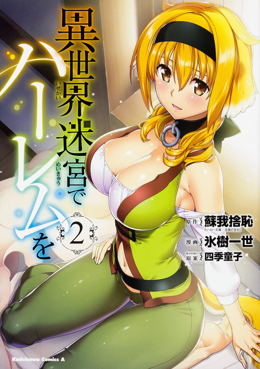 Manga VO Isekai Meikyuu de Harem o jp Vol.2, isekai meikyuu de harem wo HD phone wallpaper