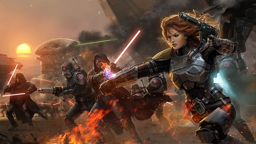 Star Wars Old Republic Mmorpg Bioware Lucasarts Warriors