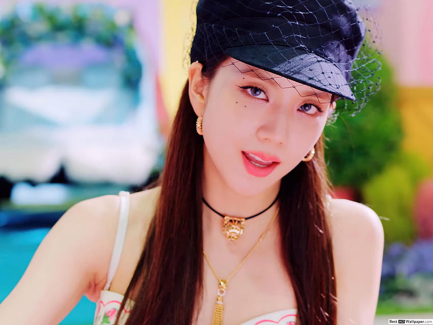 La hermosa Kim Jisoo de BlackPink en el M/V de 'Ice Cream', íconos de jisoo fondo de pantalla
