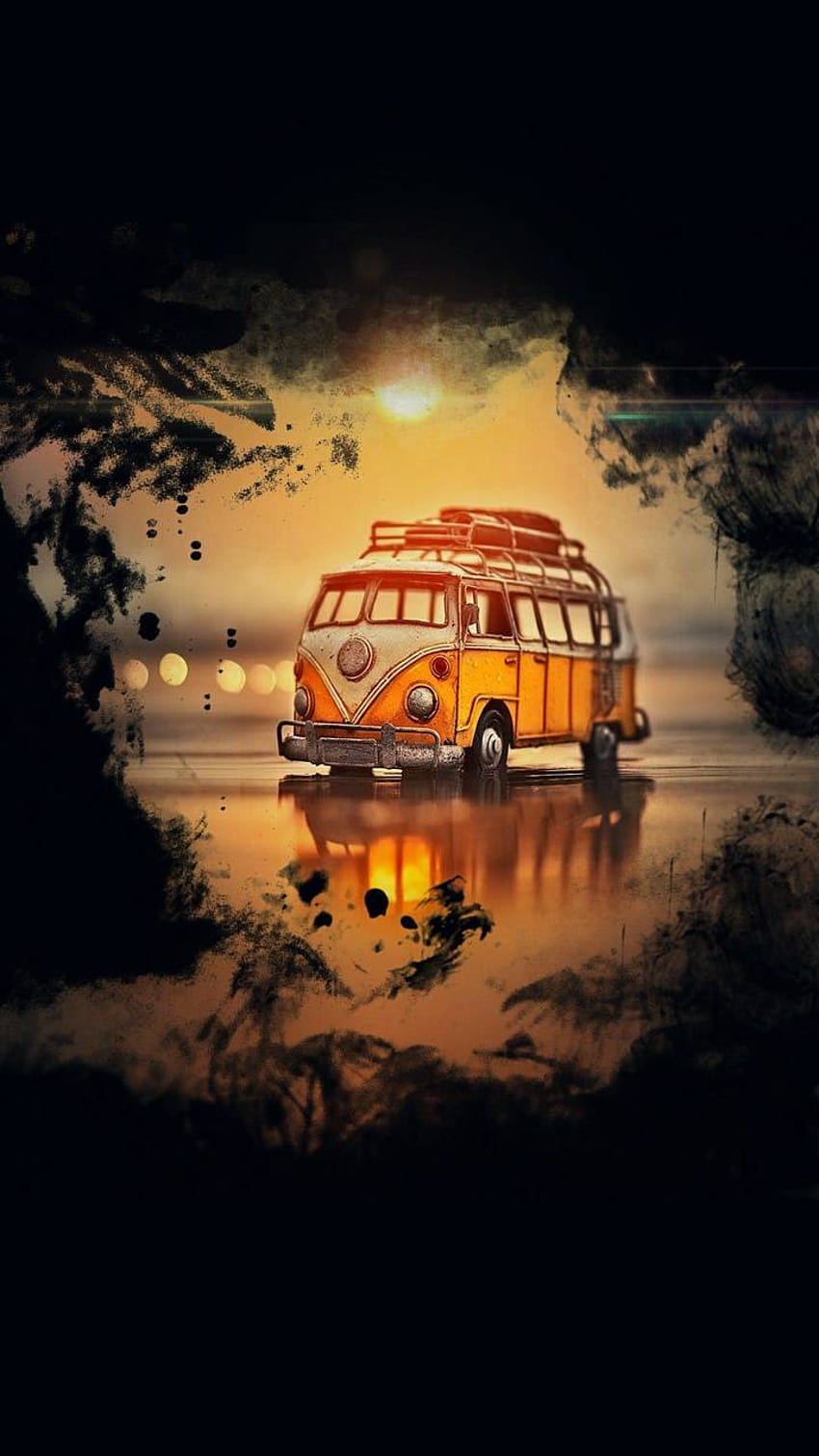 VW Campervan by prankman93 HD phone wallpaper
