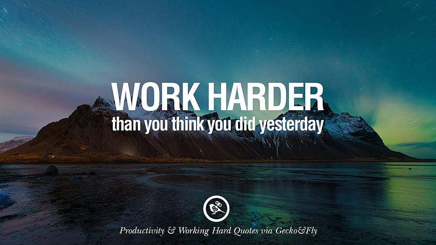30 Uplifting Quotes On Increasing Productivity And Working Hard HD wallpaper