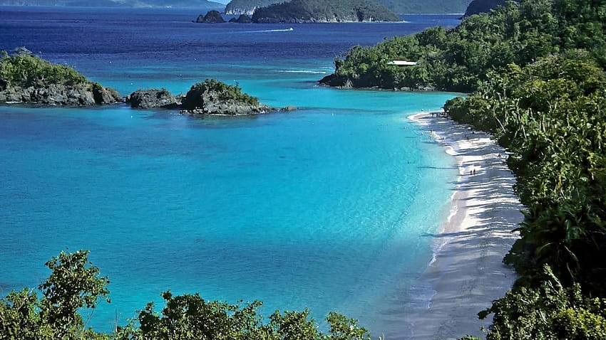 St Thomas Virgin Islands, Isole Vergini britanniche Sfondo HD