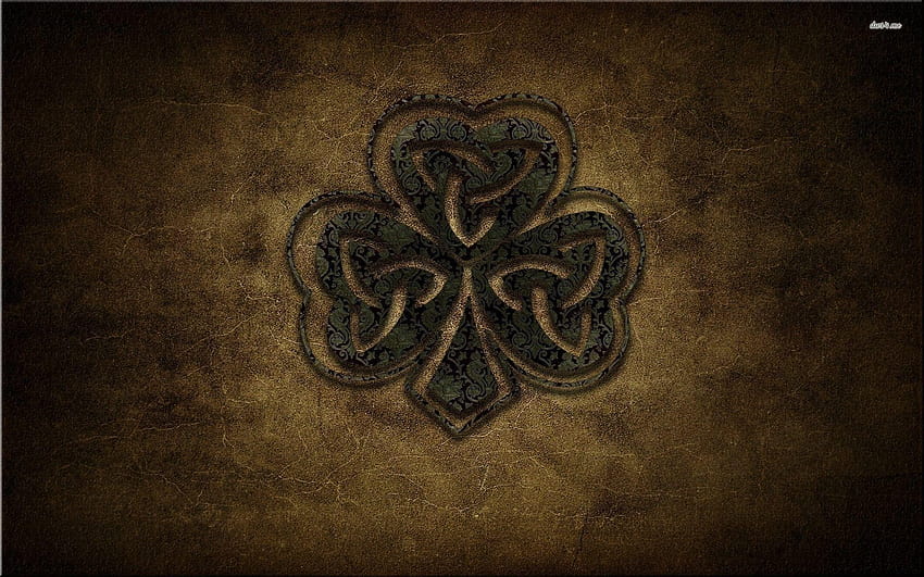 Celtic Symbol, irish harp HD wallpaper