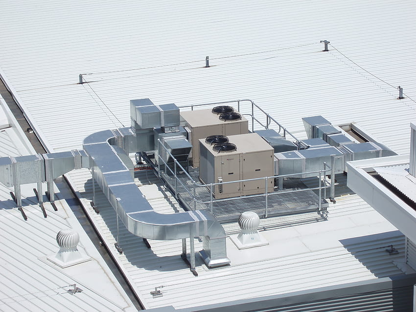 chiller da tetto per aria condizionata Sfondo HD