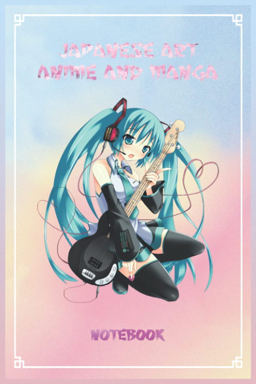 Notizbuch, Anime-Girl-Bullet-Journal HD-Handy-Hintergrundbild