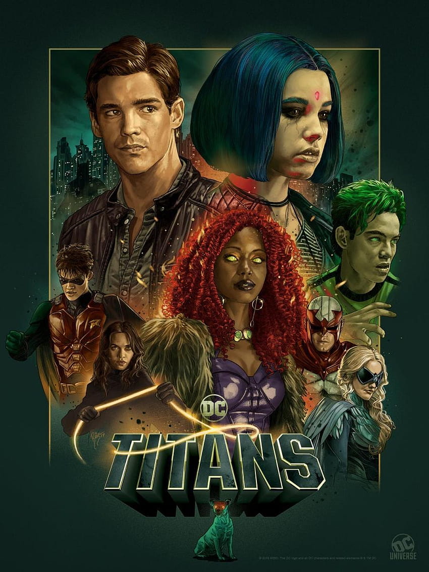 titans 2018 dc HD phone wallpaper