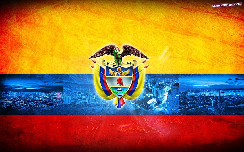 Bandera de Colombia HD wallpaper