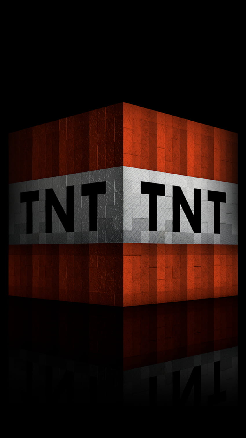 Minecraft TNT HD phone wallpaper