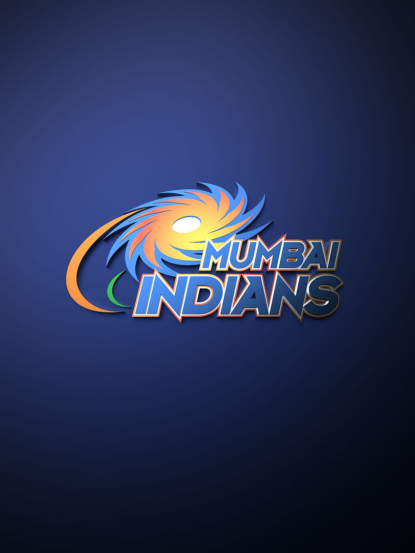 Mumbai Indians IPL metallic logo poster painting, ipl team logo HD phone  wallpaper | Pxfuel