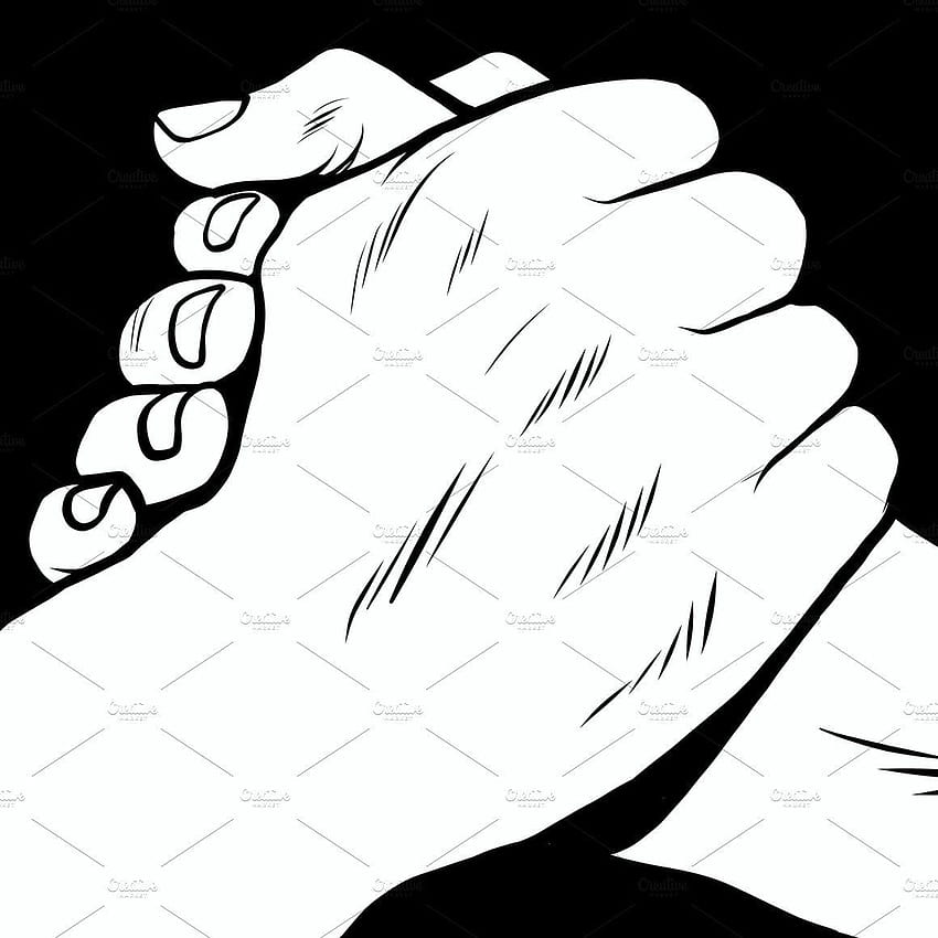 The handshake of solidarity hands HD phone wallpaper