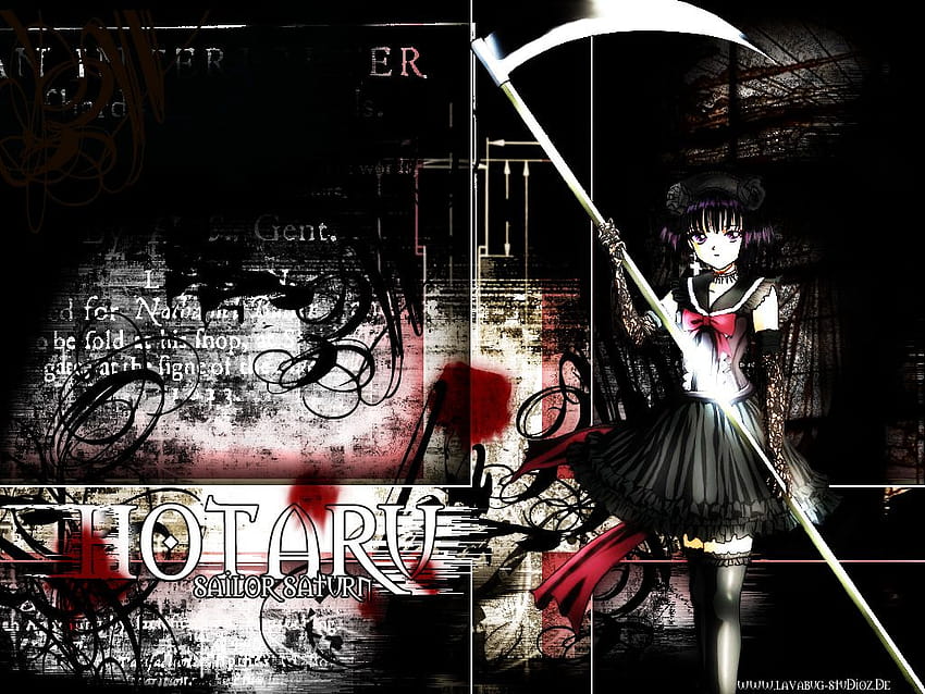Sailor Moon Scythe Tomoe Arma Hotaru, hotaru tomoe papel de parede HD