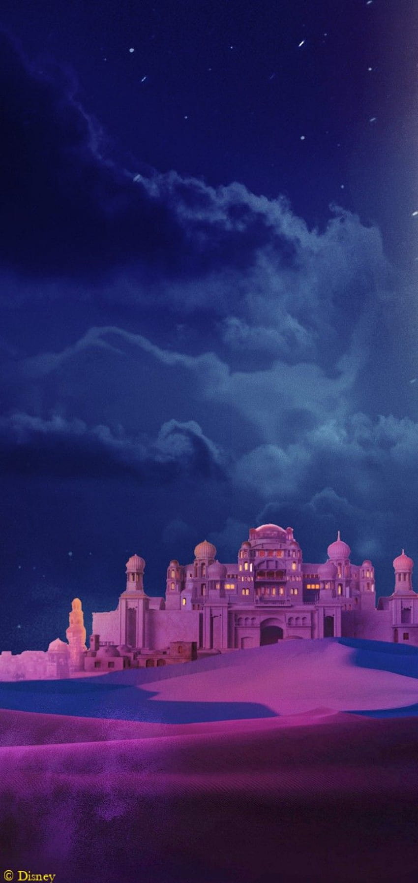 Castello Disney, castello di Aladino Sfondo del telefono HD