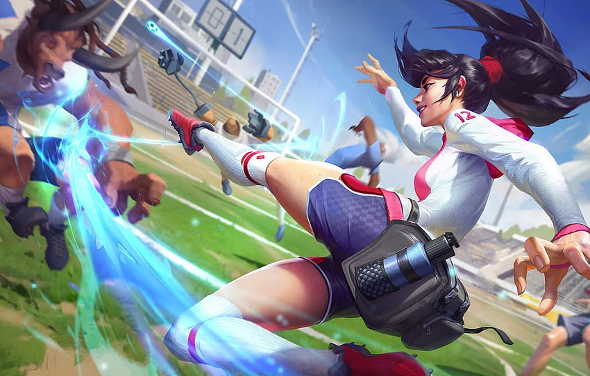 Gate, Football, Legs, Leg warmers, Art, Blow, All Star, akali HD ...