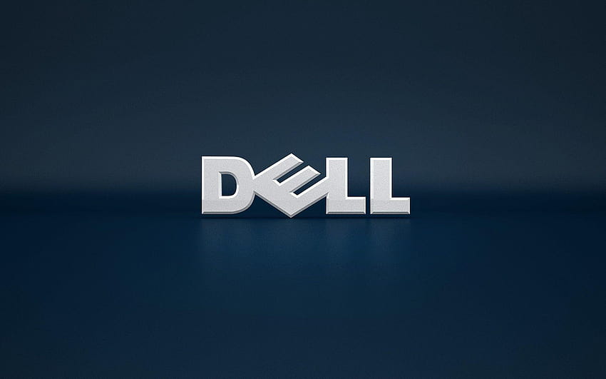 Logo Dell Brands Computer Blue Deskt, computer brand logo for mobile HD wallpaper